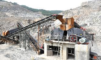 Machineries equipment for Dolomite mining crushing .